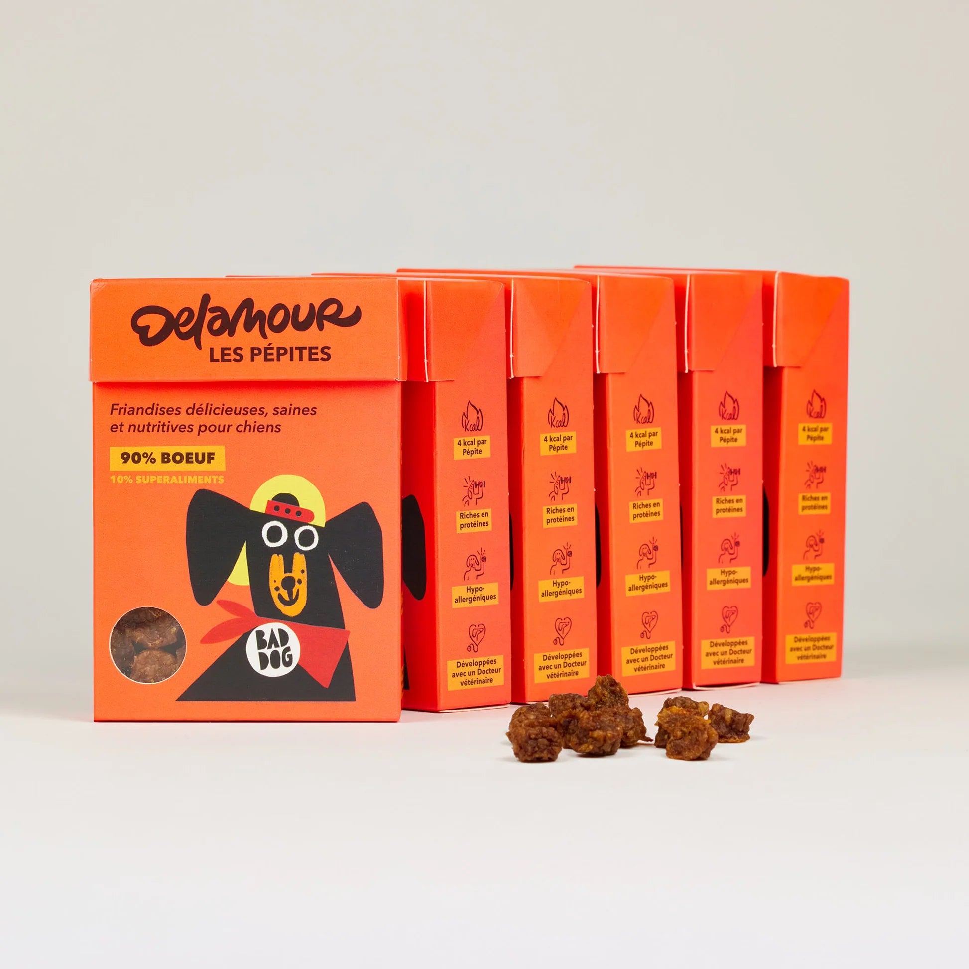 Нагетси з яловичиною Les Pépites Delamour Paris 75 г