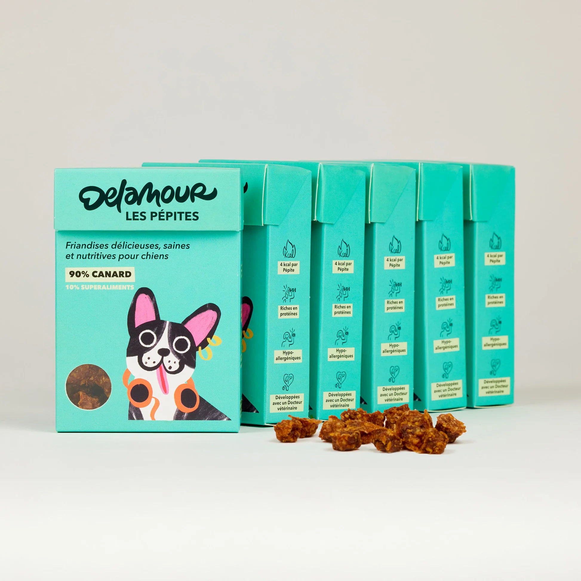 Нагетси з качкою Les Pépites Delamour Paris 75 г