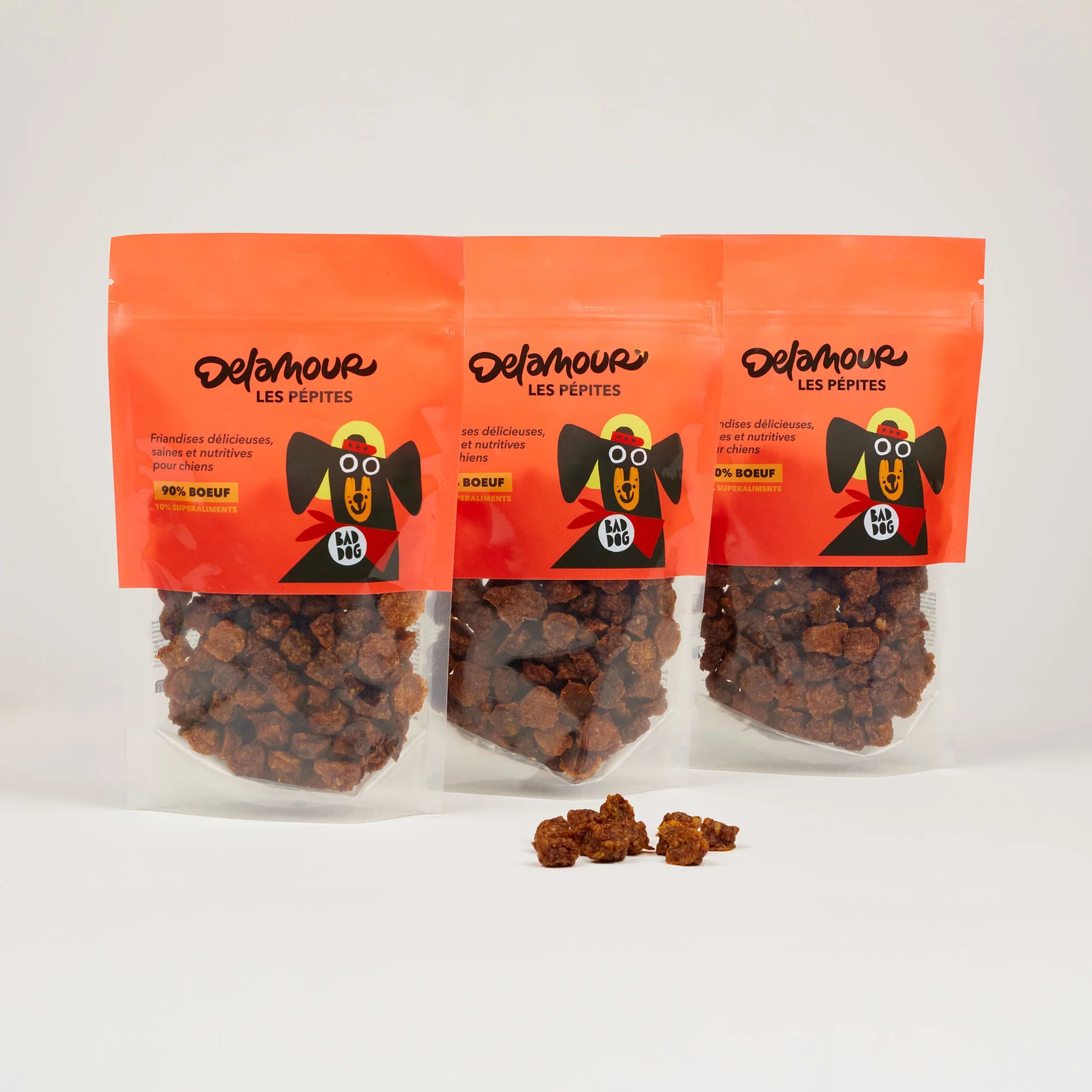 Рефіл для коробочки нагетсів з яловичиною Les Pépites Delamour Paris 150 г