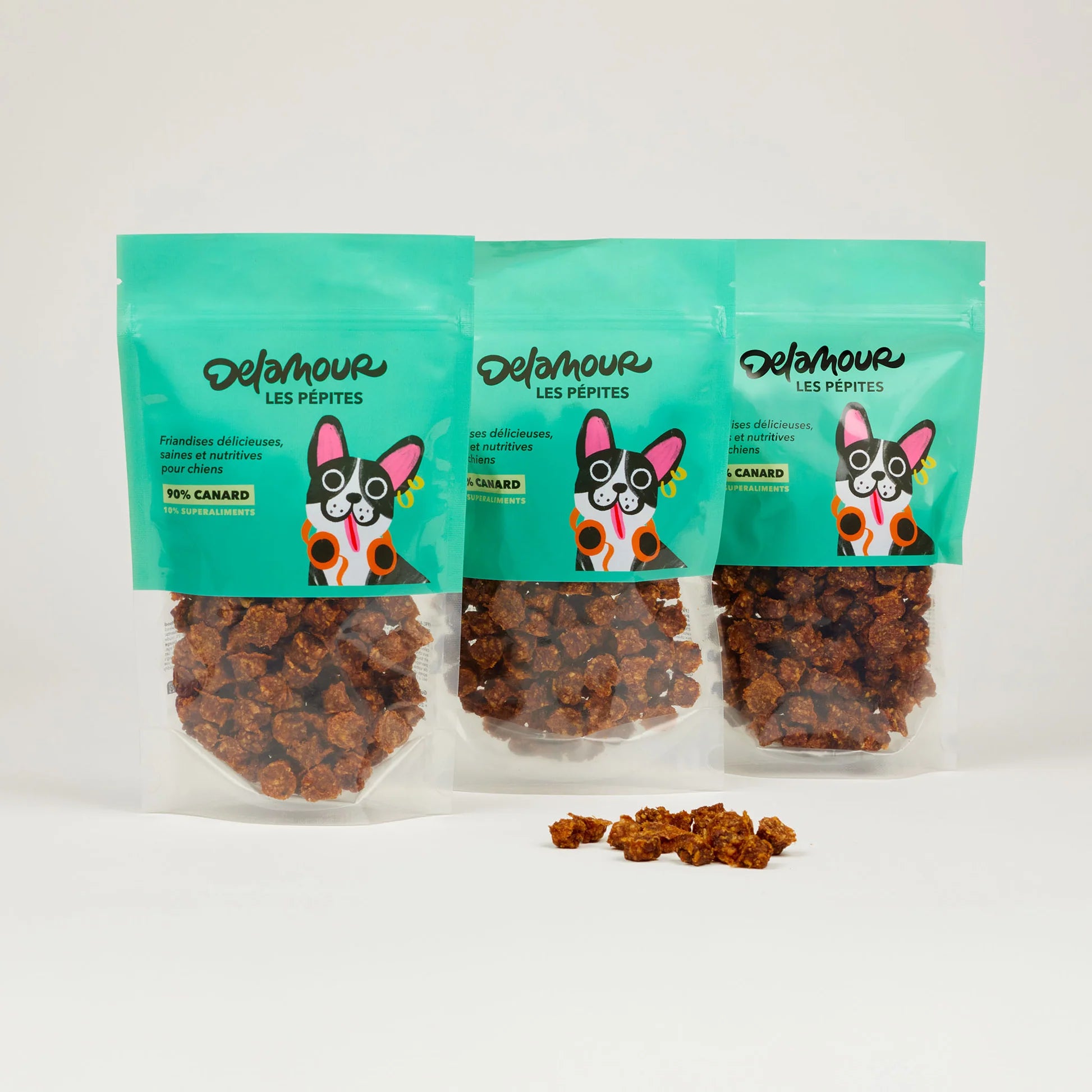 Рефіл для коробочки нагетсів з качкою Les Pépites Delamour Paris 150 г