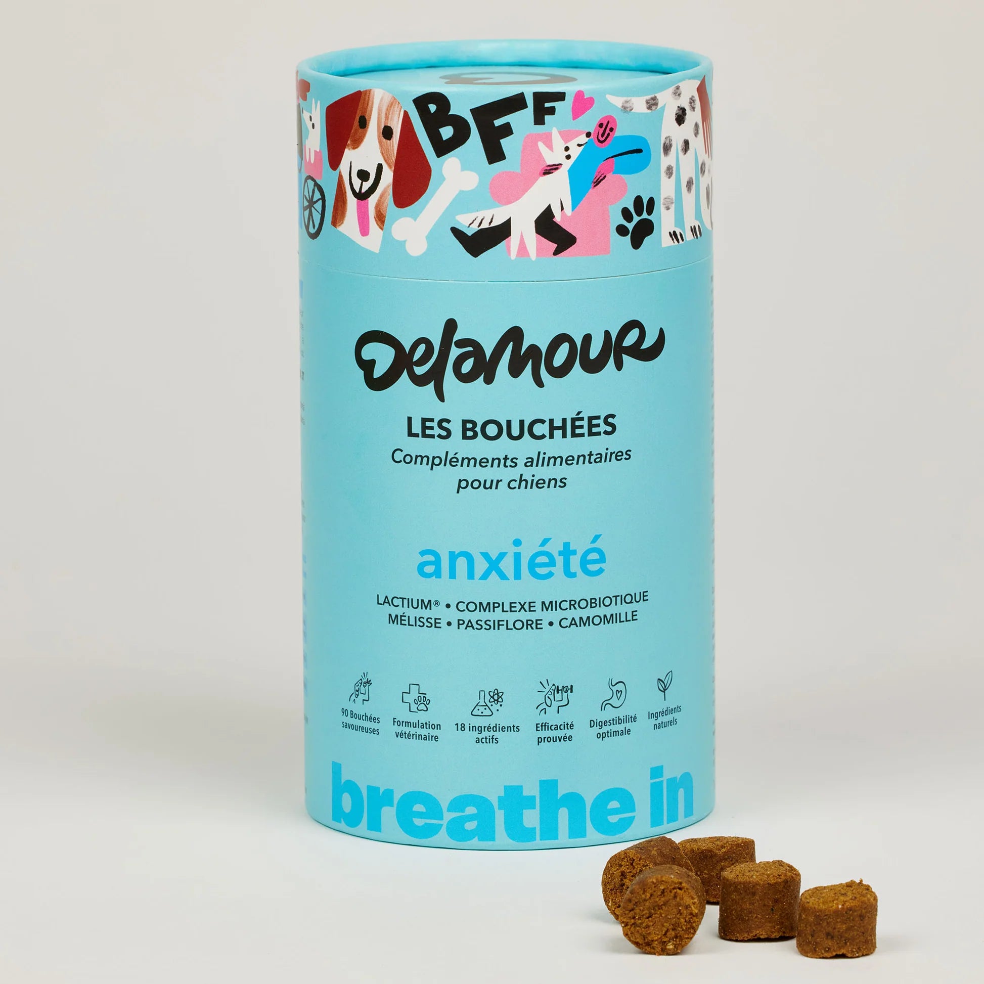 Байтси для заспокоєння Les Bouchées Anxiété Delamour Paris