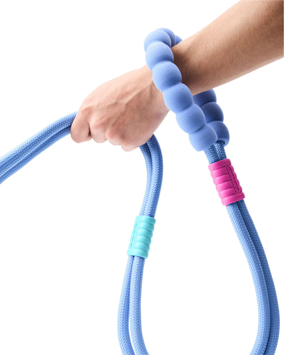 Повідець для собак Marshmallow Standart Smog Blue Maogoublue 150 см