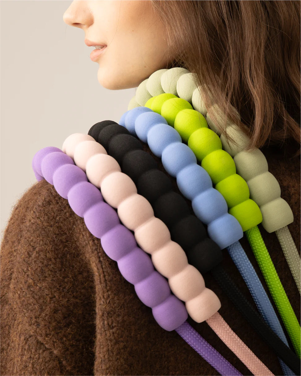 Повідець для собак Marshmallow Standart Smog Blue Maogoublue 150 см