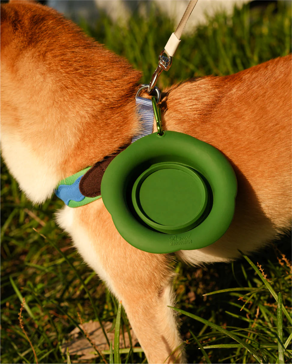 Складна миска Marshmallow Foldable Lush Green Bowl Maogoublue
