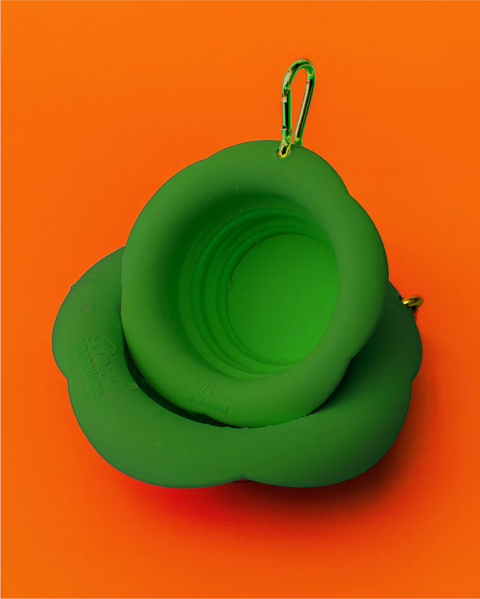 Складна миска Marshmallow Foldable Lush Green Bowl Maogoublue