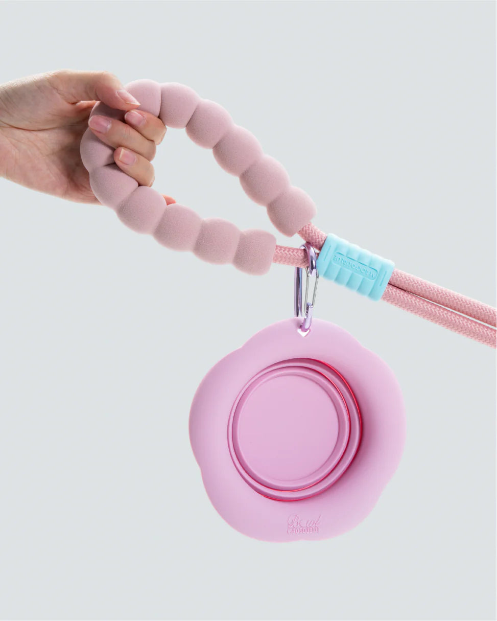 Складна миска Marshmallow Foldable Bowl Pink Maogoublue