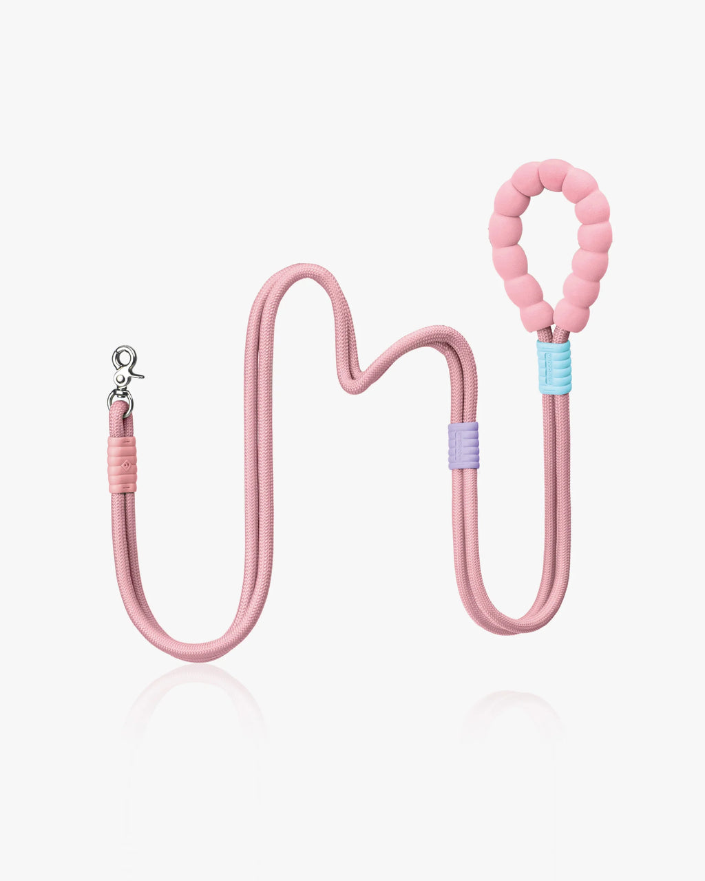 Повідець для собак Marshmallow Standart Rose Pink Maogoublue 150 см