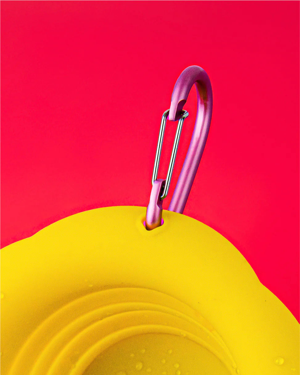 Складна миска Marshmallow Foldable Yellow Bowl Maogoublue