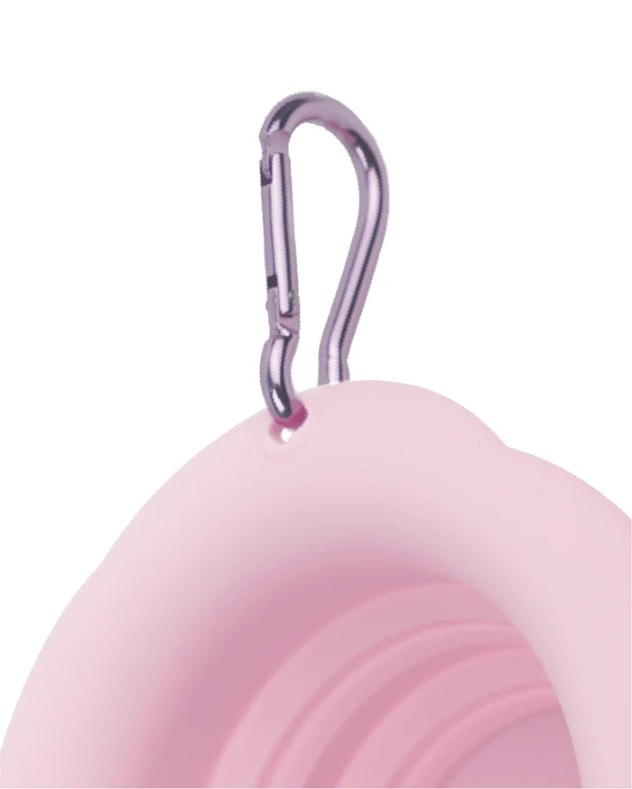Складна миска Marshmallow Foldable Bowl Pink Maogoublue