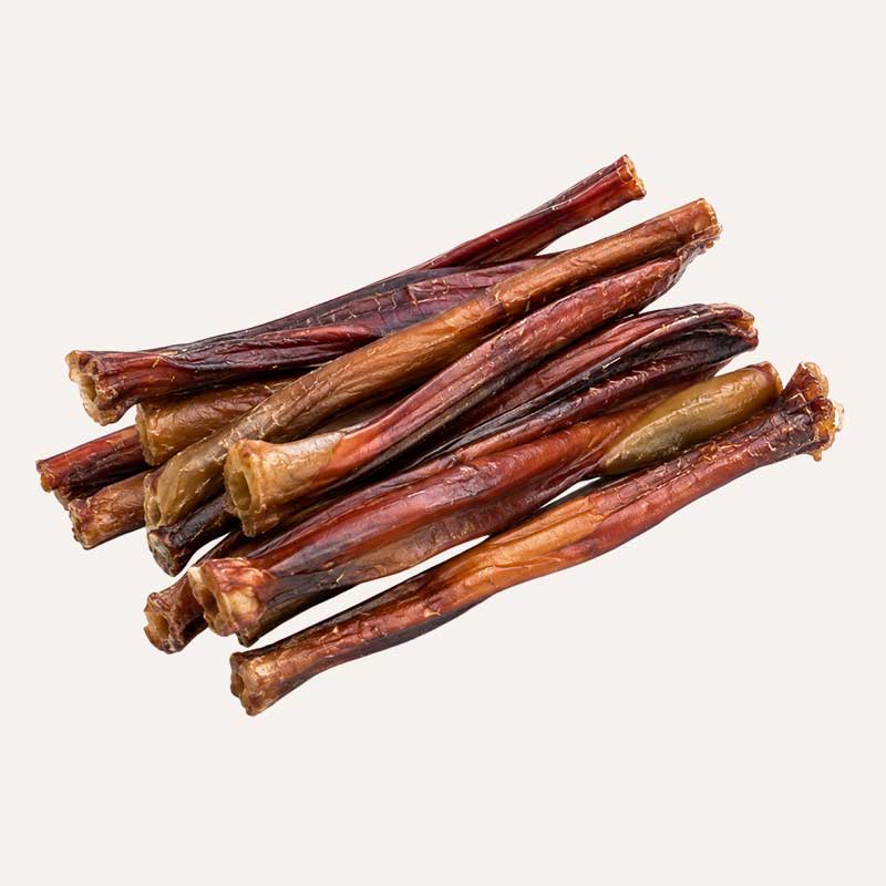 Натуральні ласощі для собак бичий корінь 100% Bully Stick (Dried Beef Pizzle) Bark&Tail  20 см 1 шт
