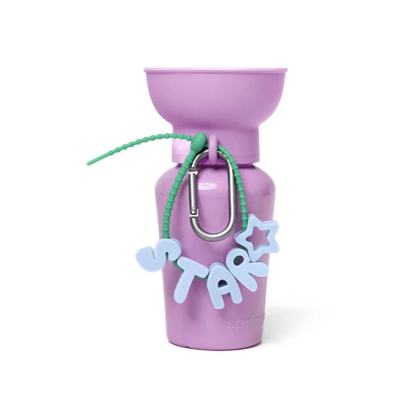 Дорожня пляшечка для води Flip Lilac Springer/Springland 590 мл