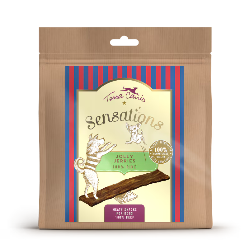 Смаколики SENSATIONS Jolly Jerkies Terracanis 90г