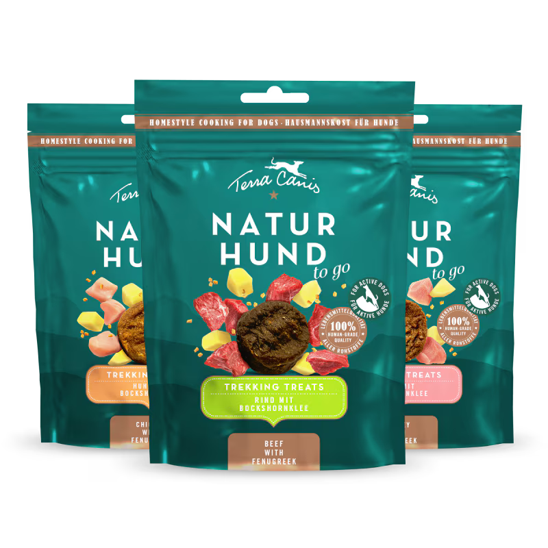 М'ясні шматочки яловичина NATURHUND Trekking Treats to go Terracanis
