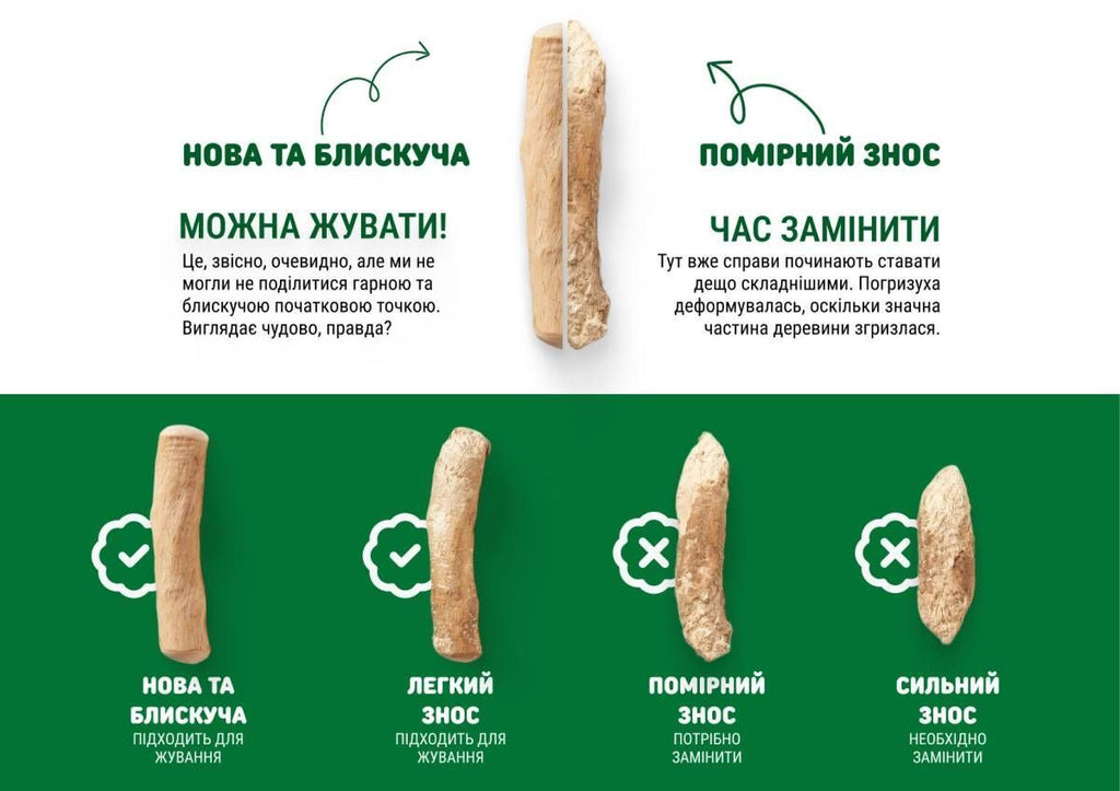 Паличка-погризушка з виноградної лози (делікатне гризіння) Chewies
