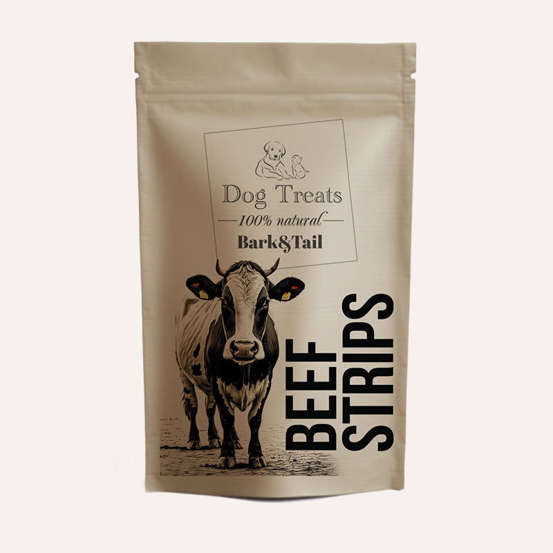 Натуральні ласощі для собак яловичина Dog Treats 100 % Beef 50 г