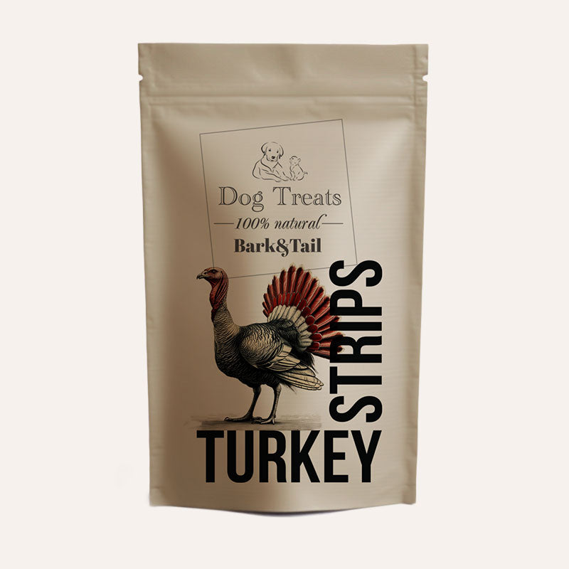 Натуральні ласощі для собак індичка Dog Treats 100 % Turkey 50 г