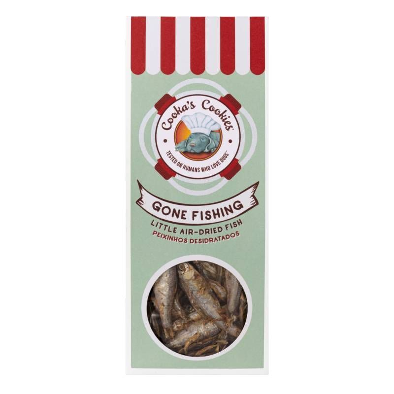 Натуральні сушені рибки Gone Fishing Cooka's Cookies 90 г