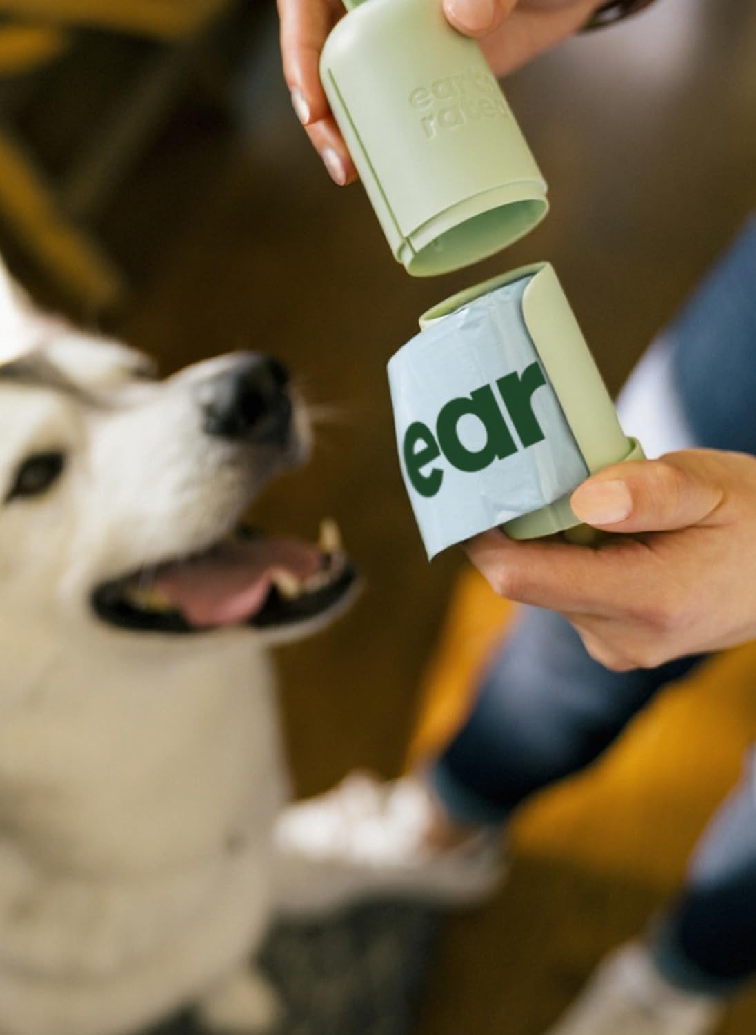 Біорозкладні пакетики для прибирання з ароматом персика та лотоса Earth Rated