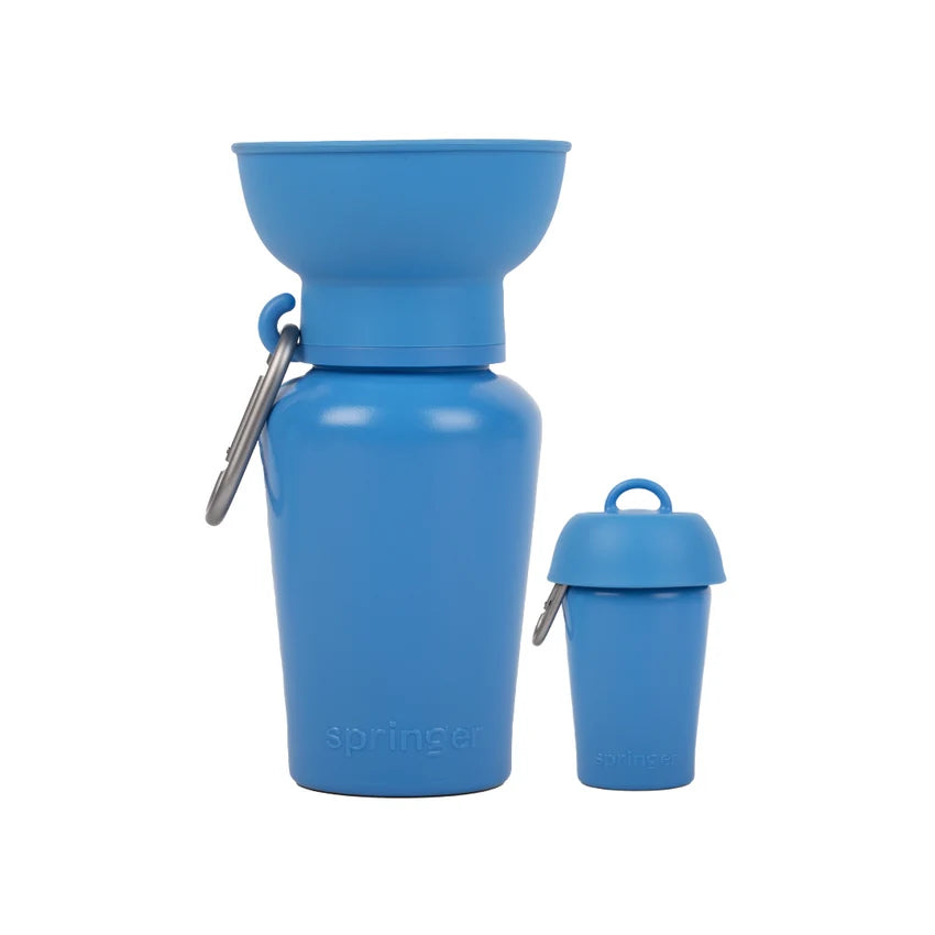 Дорожня пляшечка для води Flip Blueberry Springer/Springland 590 мл