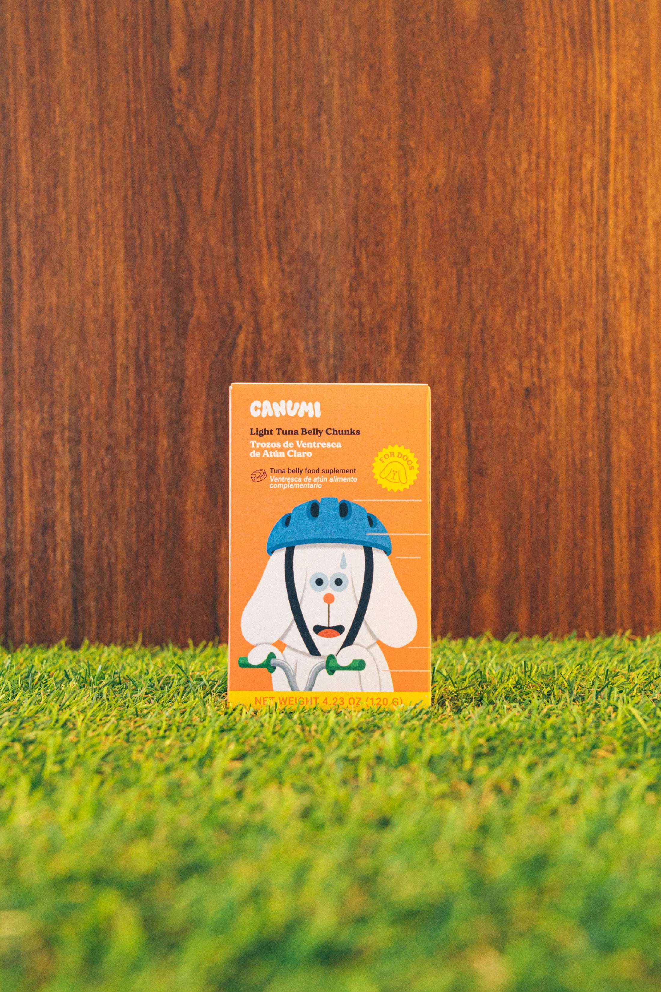 Вологий корм для собак з натурального світлого тунця Canumi
