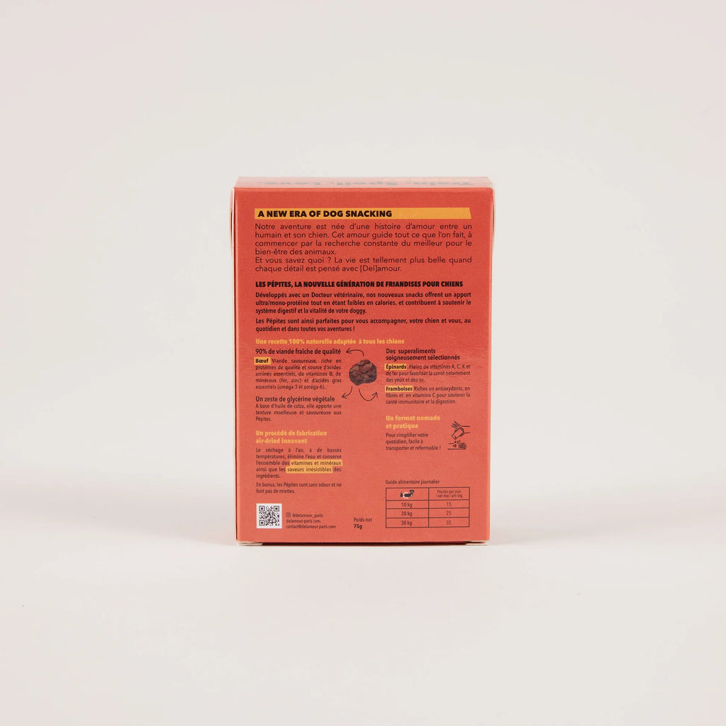 Нагетси з яловичиною Les Pépites Delamour Paris 75 г