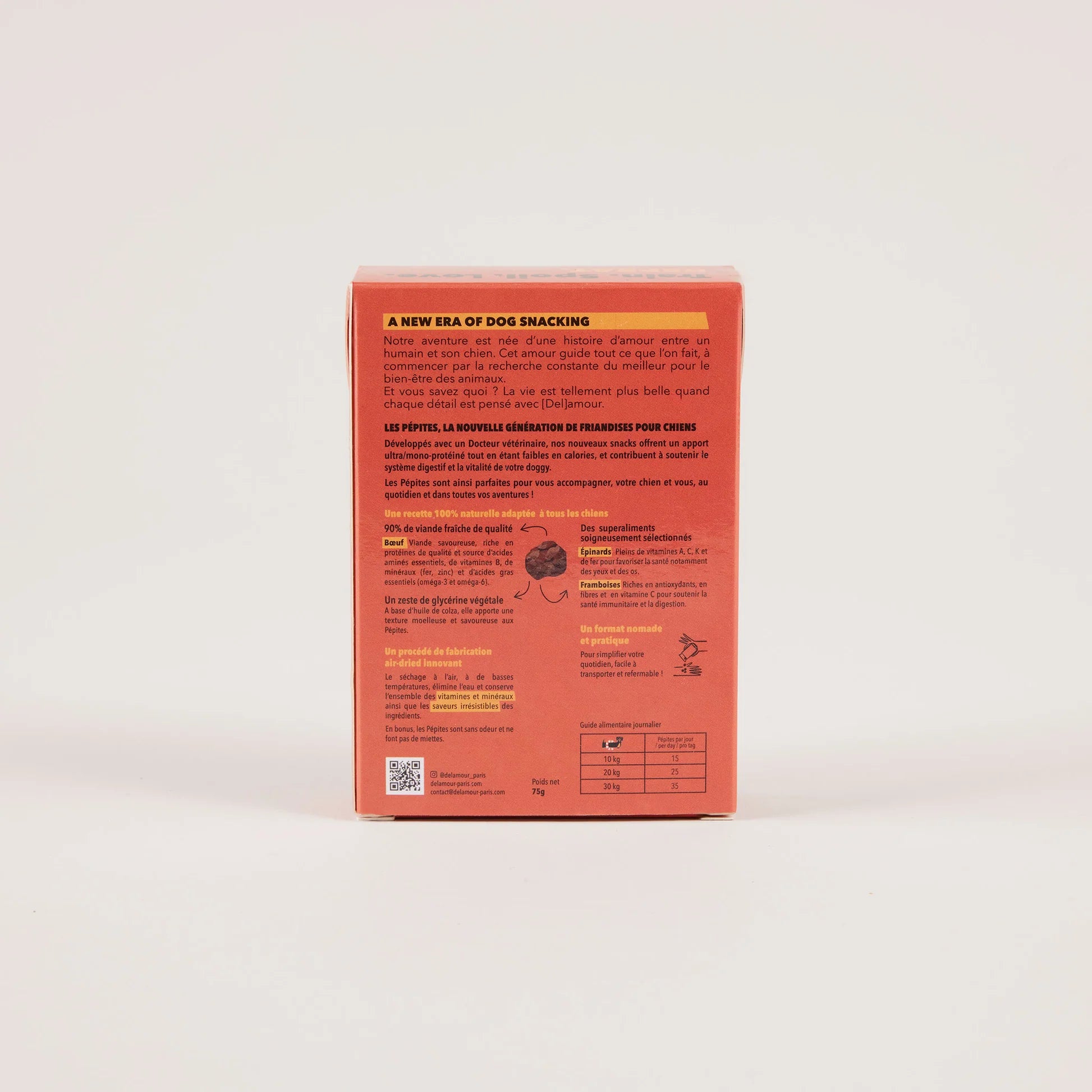 Нагетси з яловичиною Les Pépites Delamour Paris 75 г