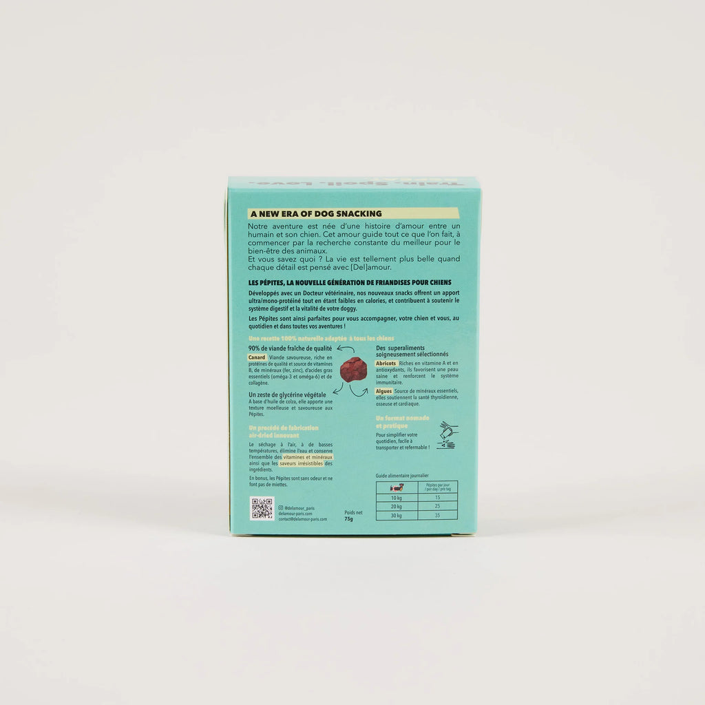 Нагетси з качкою Les Pépites Delamour Paris 75 г