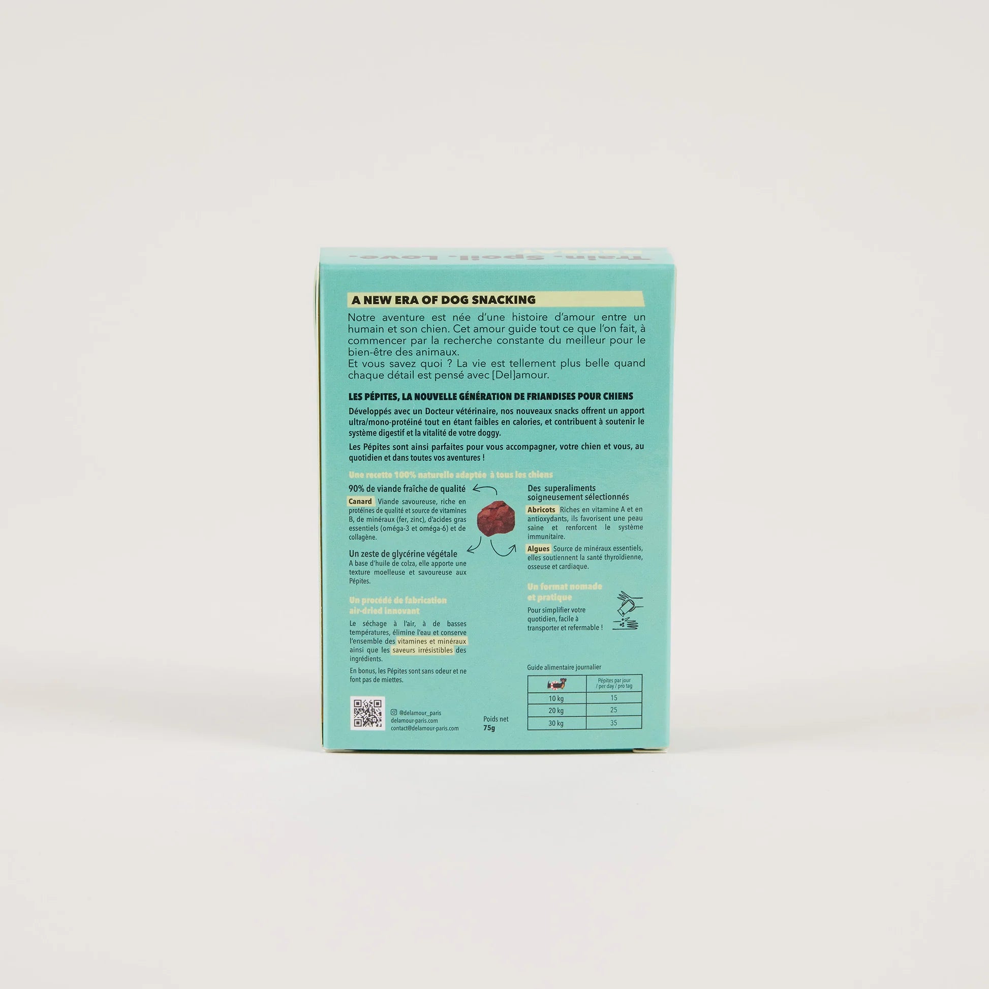 Нагетси з качкою Les Pépites Delamour Paris 75 г