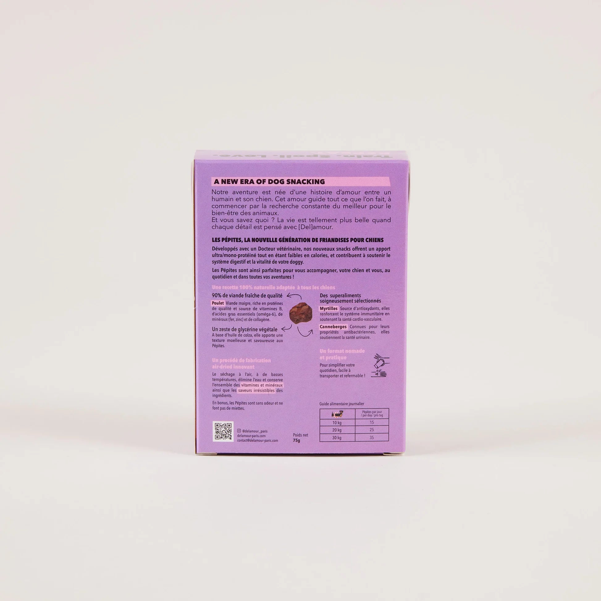 Нагетси з курочкою Les Pépites Delamour Paris 75 г