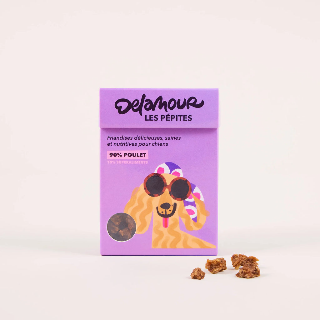 Нагетси з курочкою Les Pépites Delamour Paris 75 г