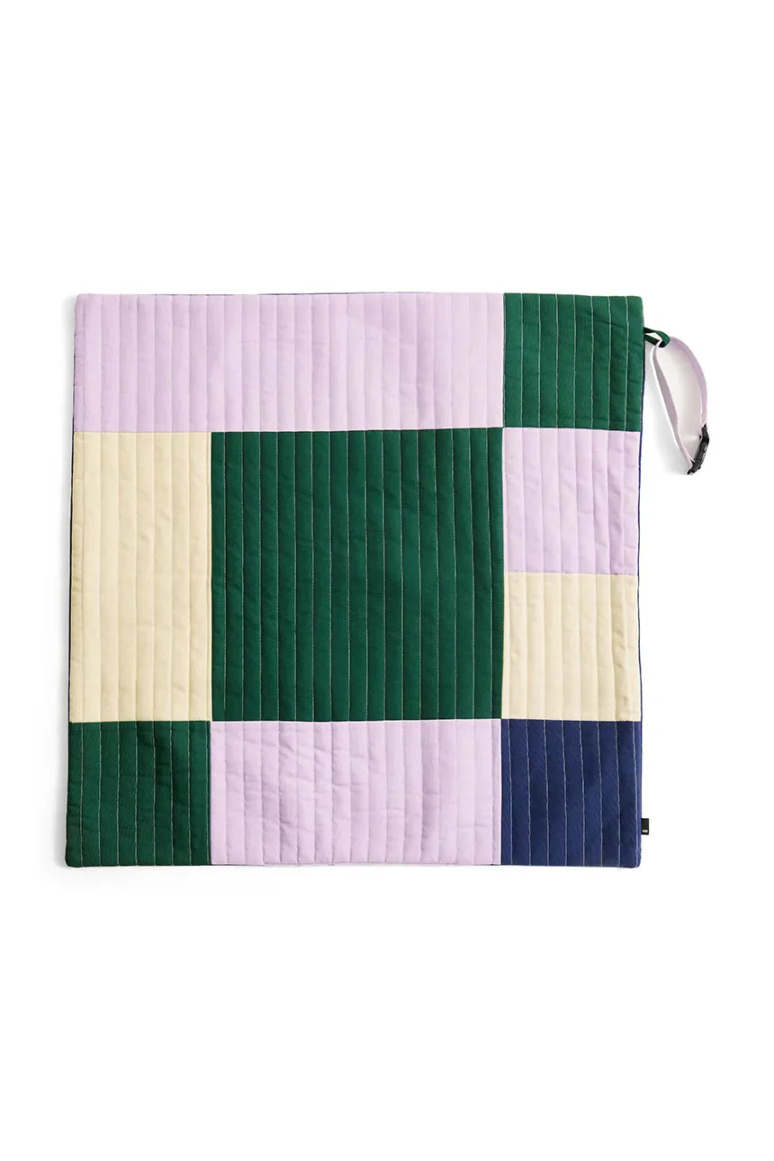 Ковдра для домашнього улюбленця LAVENDER, GREEN AND BLUE QUILTED HAY 80 x 80 cm