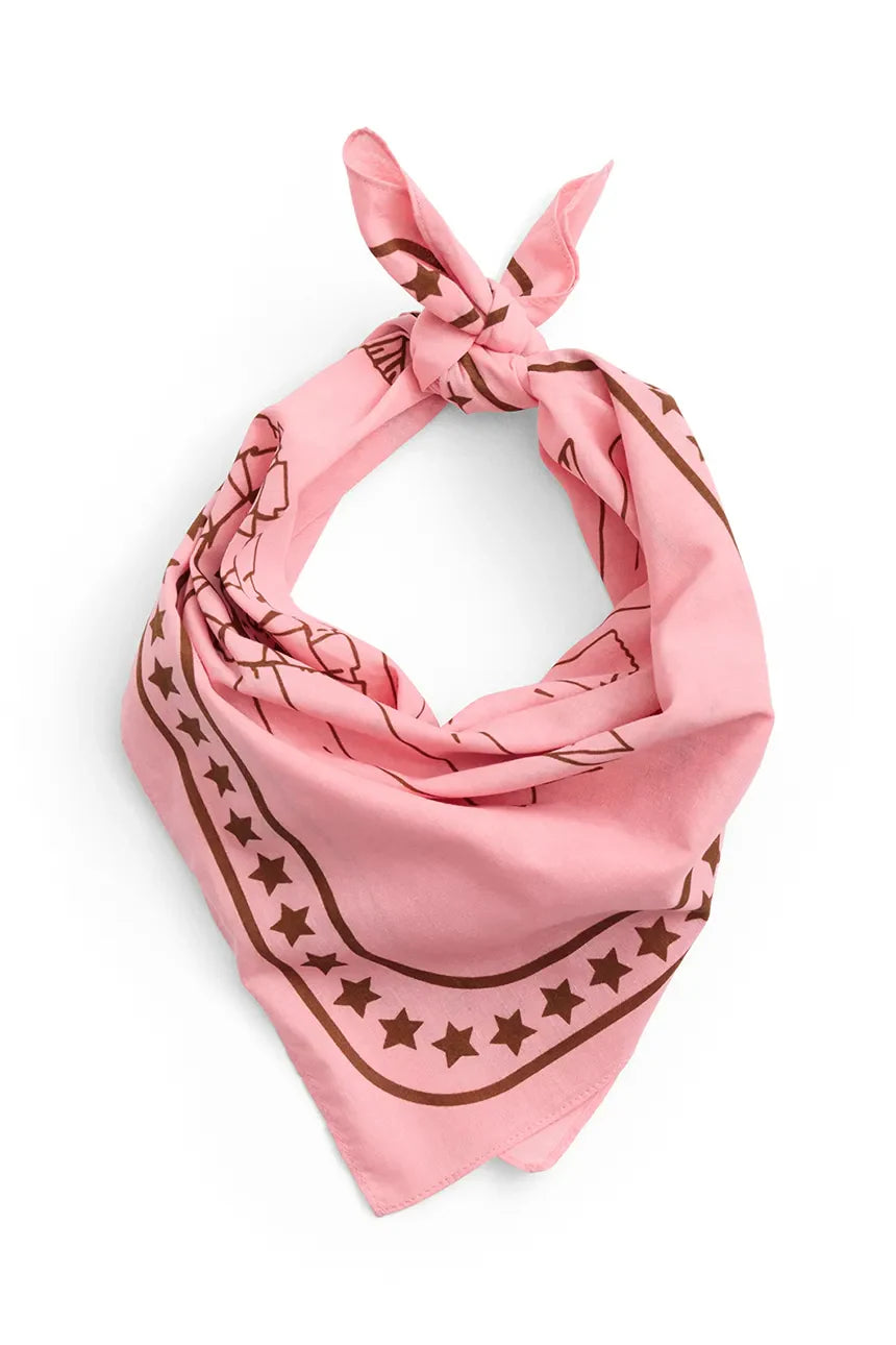 Бавовняна хустка для собачки PINK HAY 55 x 55 см