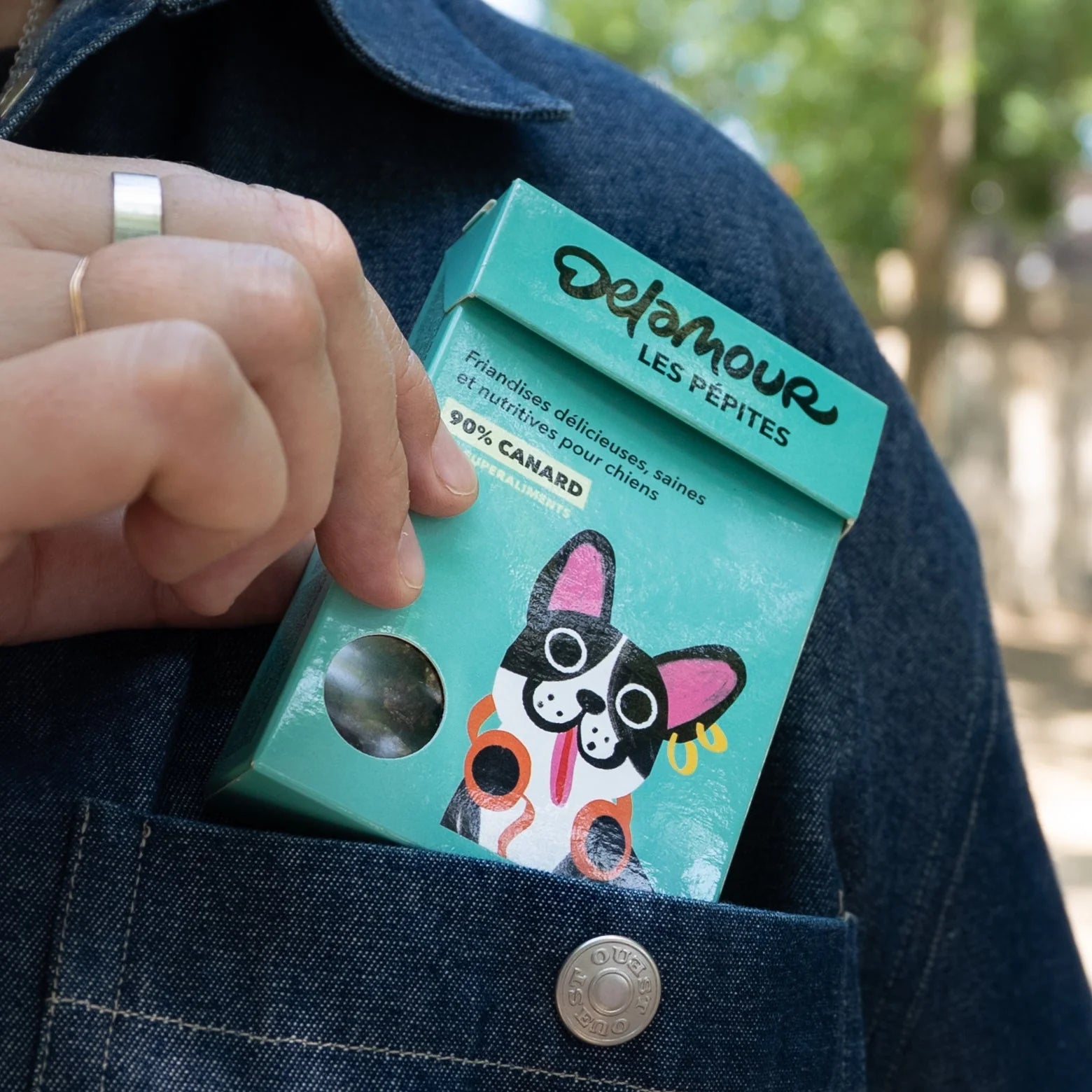 Нагетси з качкою Les Pépites Delamour Paris 75 г