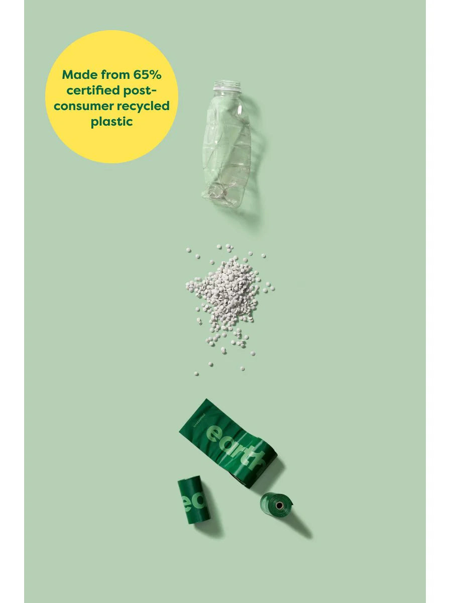 Біорозкладні пакетики для прибирання з ароматом лаванди Earth Rated