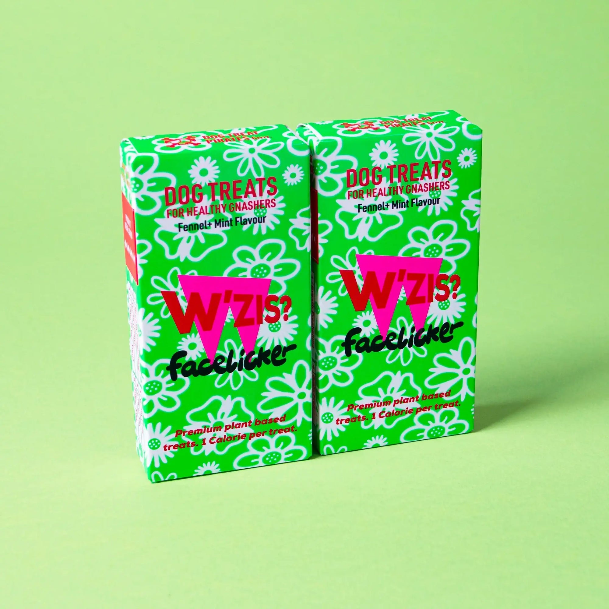 Веганські смаколики в коробочках фенхель + м'ятний смак Facelicker W'ZIS 35 г