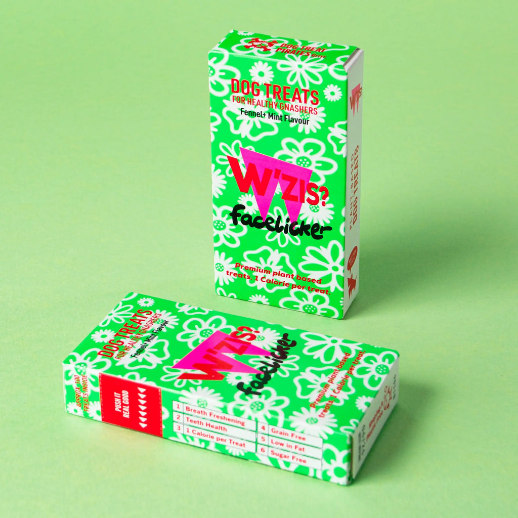 Веганські смаколики в коробочках фенхель + м'ятний смак Facelicker W'ZIS 35 г