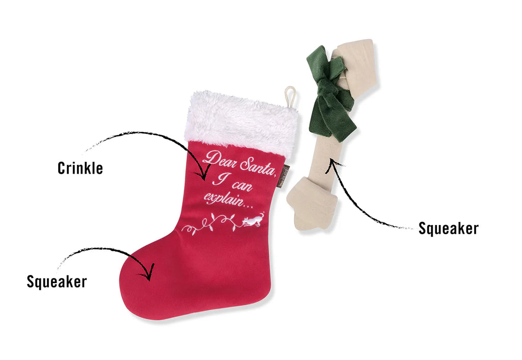 Іграшка Good Dog Stocking Merry Woofmas