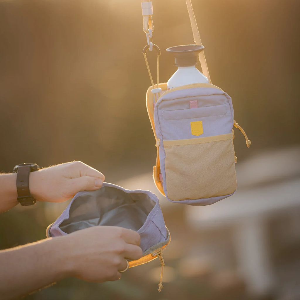 Сумка для прогулянок, пляшки та аксесуарів Hydration Shoulder Bag Lavender Mix Woolly Wolf