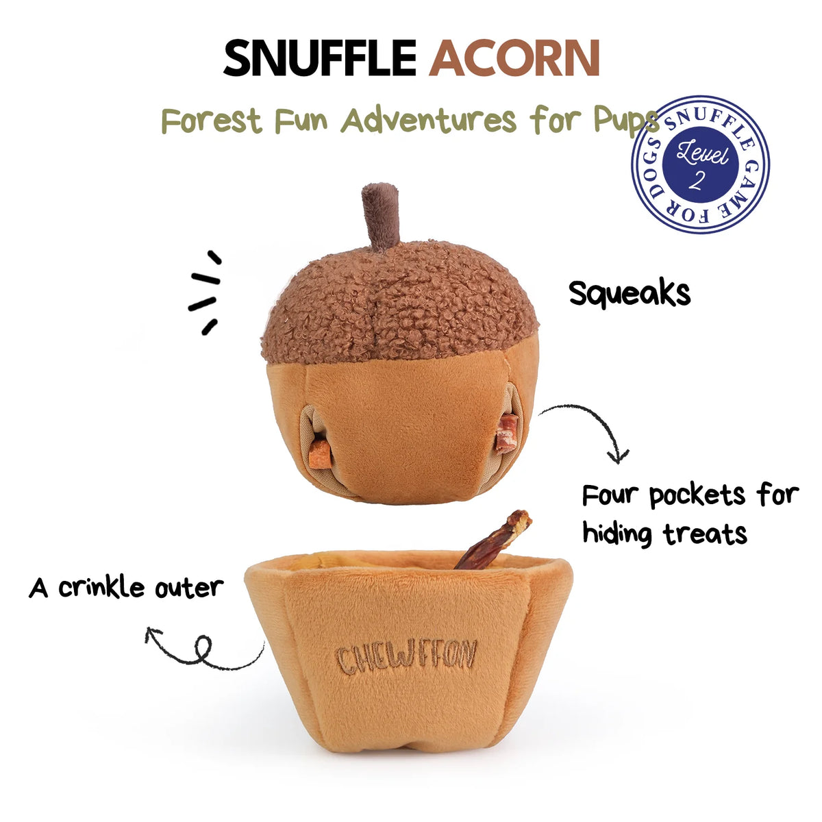 Пошукова іграшка Acorn Chewffon