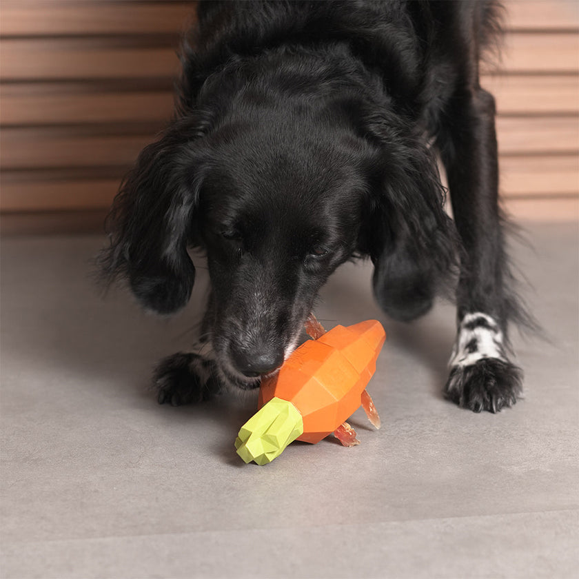 Іграшка для собак для смаколиків Super Veggiez C A R R O T Zee.Dog