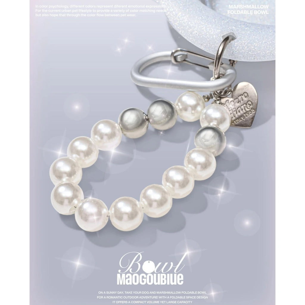 Складна миска Marshmallow Pearl Maogoublue 350 мл