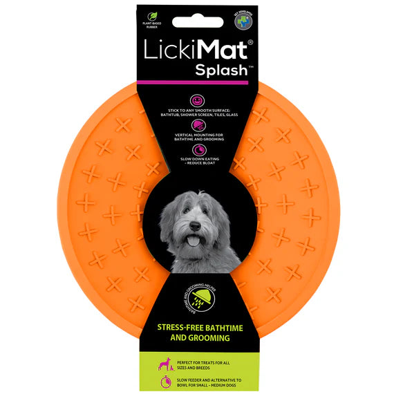 Лизальний килимок антистрес SPLASH LickiMat