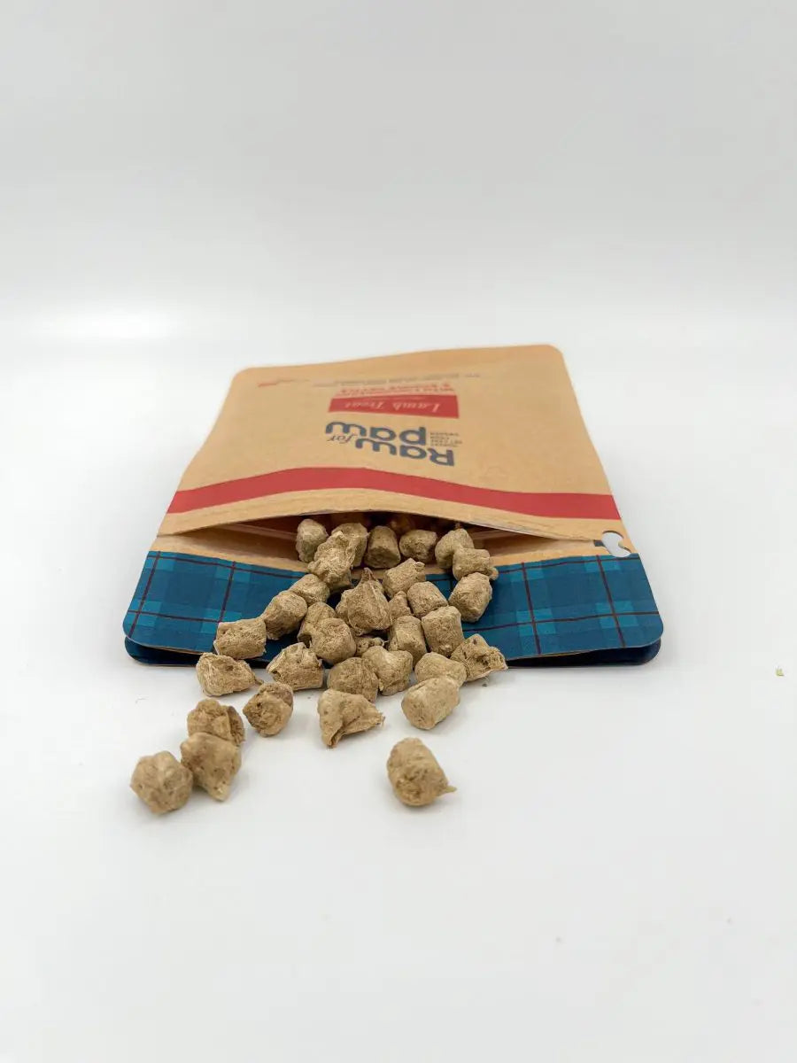 Сублімовані смаколики з ягня, брусниці та кропиви Freeze-Dried Raw for Paw 50 г