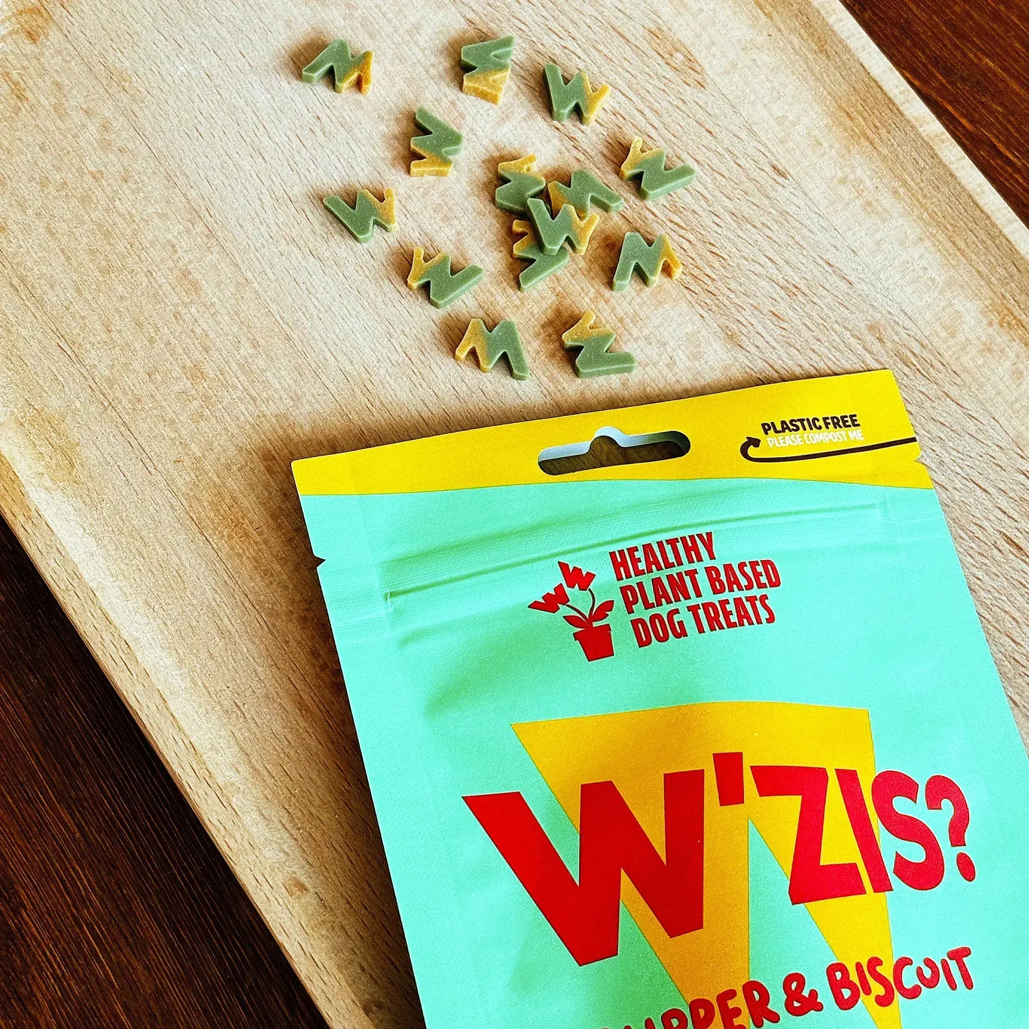 Веганські смаколики тапулі та печиво Slipper & Biscuit Pouch W'ZIS 80 г