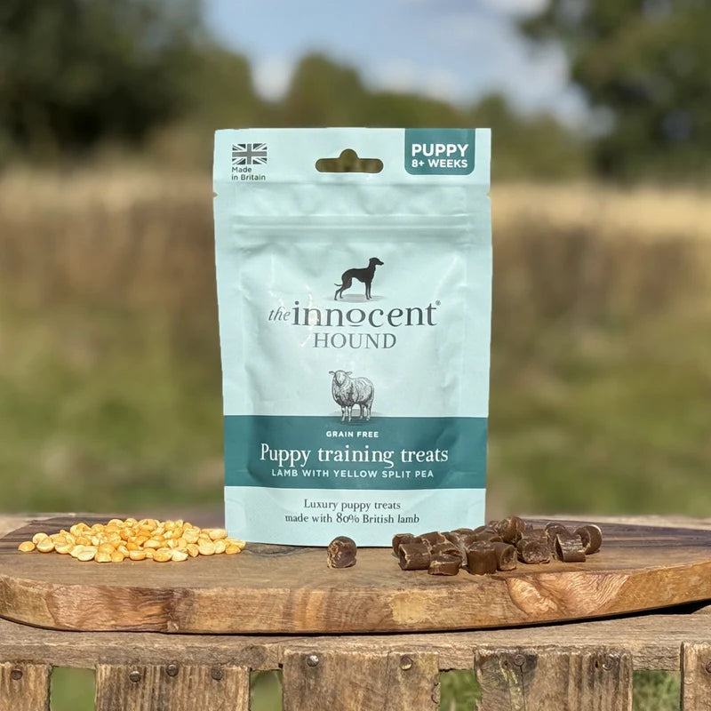 Смаколики для цуценят з баранини з жовтим горошком для тренування The Innocent Hound 70 г