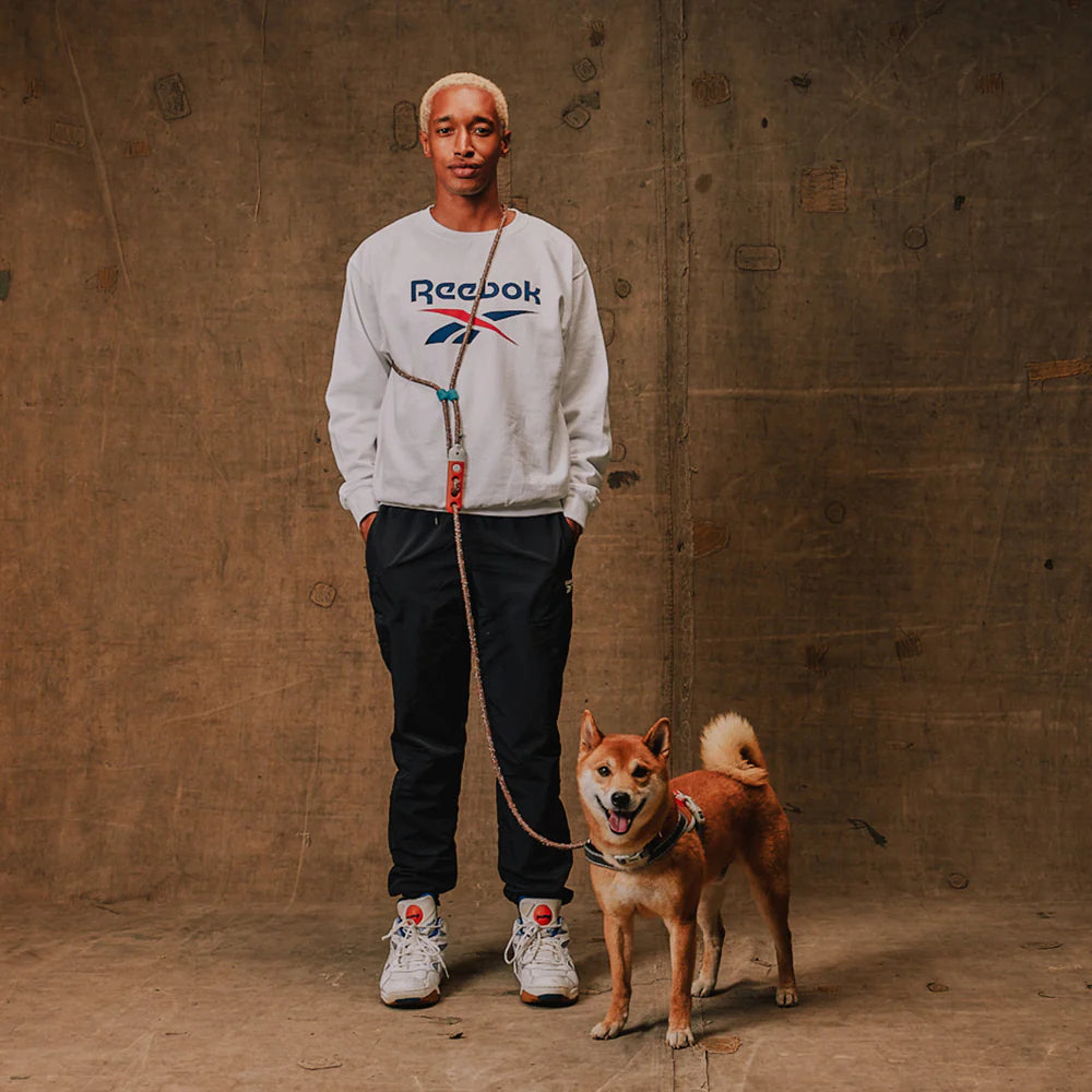 Повідець вільні руки Reebok Suede Zee.Dog 120-240 см