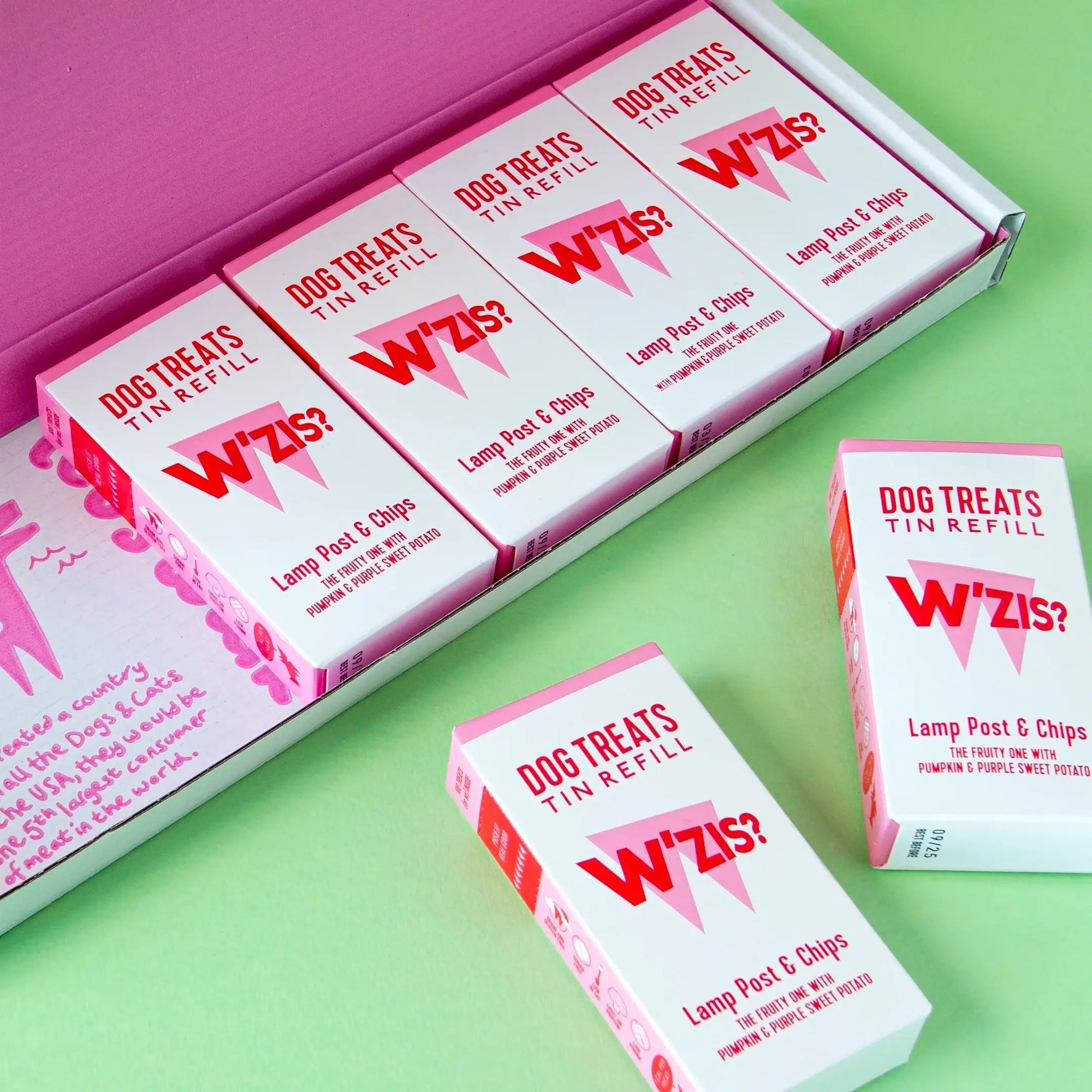 Веганські смаколики в коробочках ліхтар та чіпси Lamp Post & Chips W'ZIS 48 г