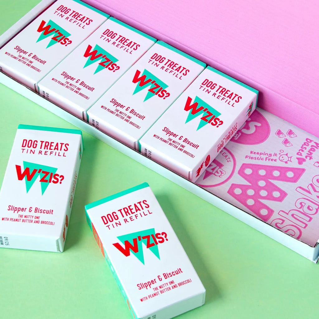 Веганські смаколики в коробочках тапулі та печиво Slipper & Biscuit W'ZIS 48 г