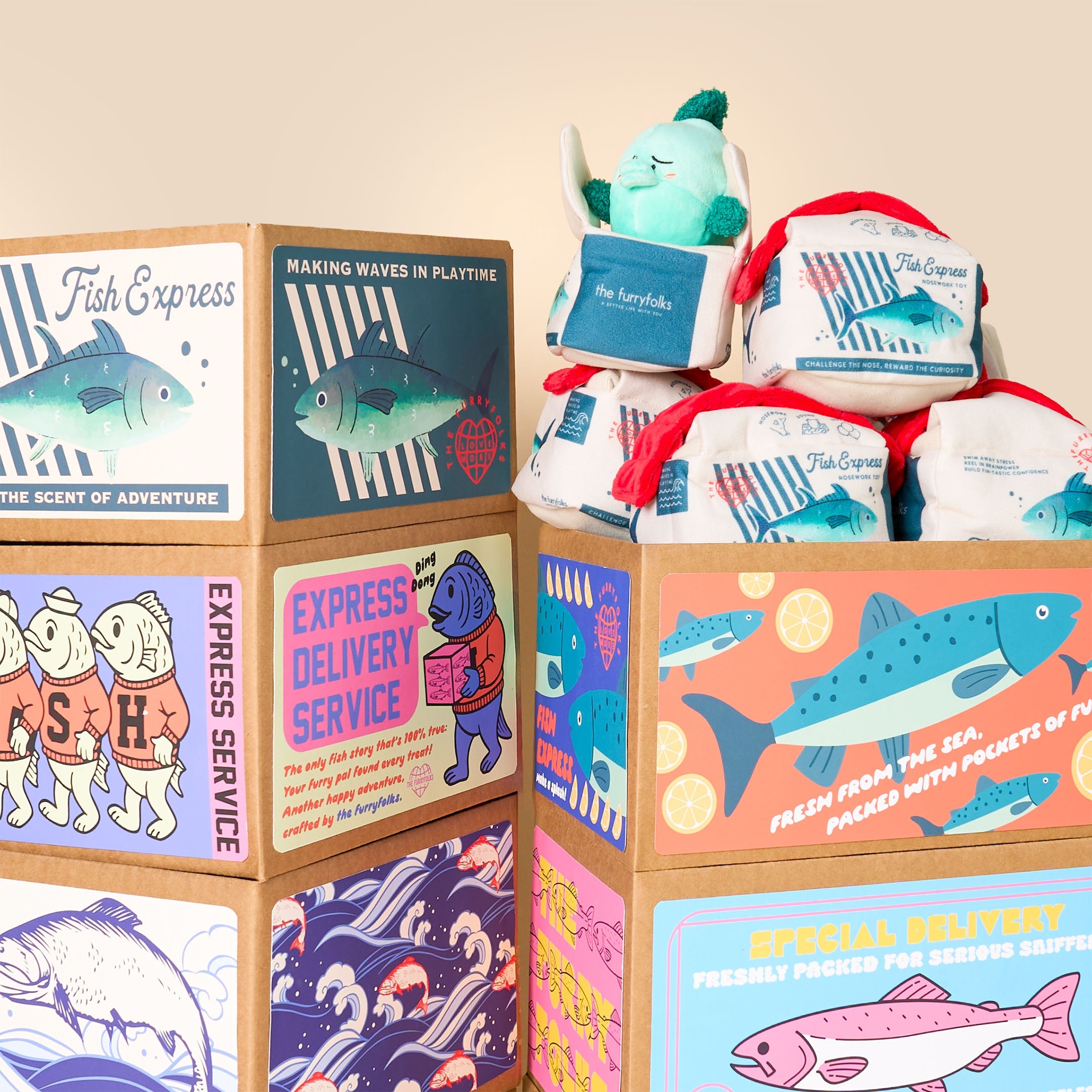 Пошукова іграшка FISH EXPRESS The Furryfolks
