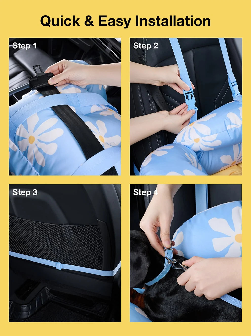 Автокрісло-переноска Daisy Car Seat Pet Carrier Vetreska